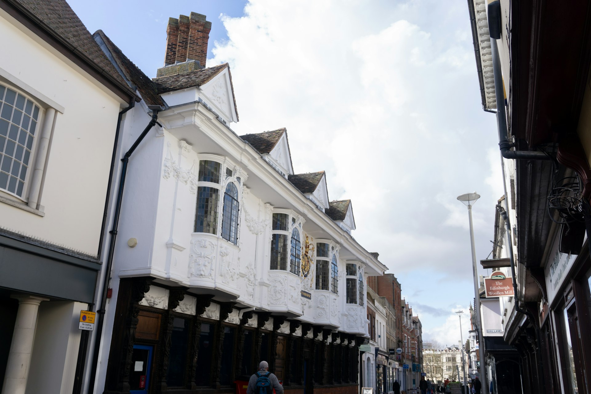 View of ancient house in ipswich